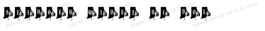 Stinger WideT ri Bol字体转换